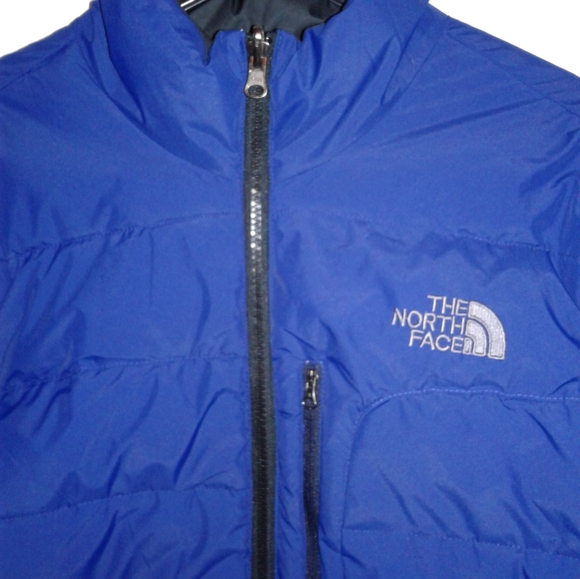 The North Face 900 filled DOWN Vest reversible hooded Jacket GORE-TEX mens L - Picture 14 of 16